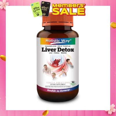 HOLISTIC WAY Liver Tonic 90 Vegetarian Capsules