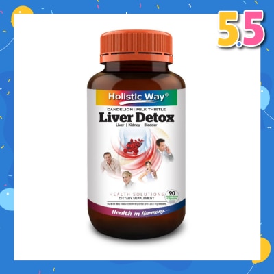 HOLISTIC WAY Liver Tonic 90 Vegetarian Capsules