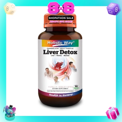 HOLISTIC WAY - Liver Tonic 90 Vegetarian Capsules
