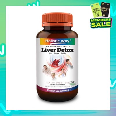 HOLISTIC WAY Liver Tonic 90 Vegetarian Capsules