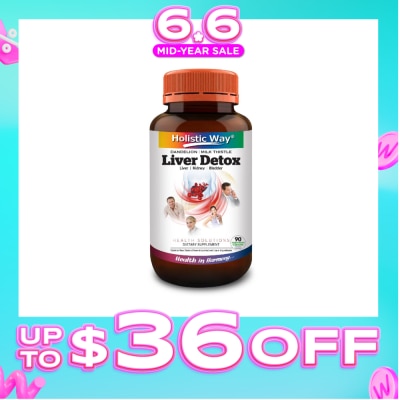 HOLISTIC WAY - Liver Tonic 90 Vegetarian Capsules