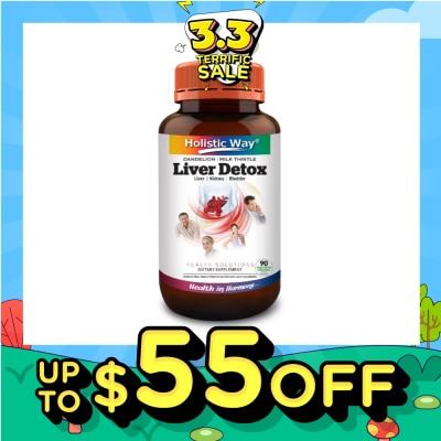 HOLISTIC WAY Liver Tonic 90 Vegetarian Capsules