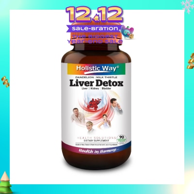 HOLISTIC WAY Liver Tonic 90 Vegetarian Capsules