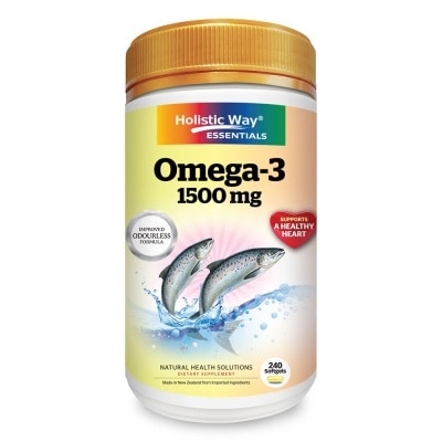 JR LIFE Omega-3 1500mg 240's Softgels