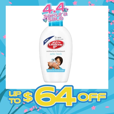 LIFEBUOY - Lifebuoy Antibacterial Activ Fresh Handwash 200ml