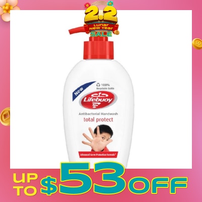 LIFEBUOY Lifebuoy Total Protect Antibacterial Handwash 200ml
