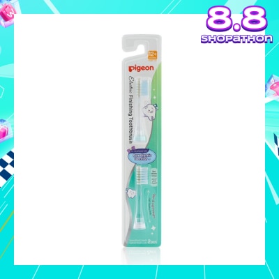 PIGEON Electric Finishing Toothbrush Spare Brush Head (For 12 months Above) 2s
