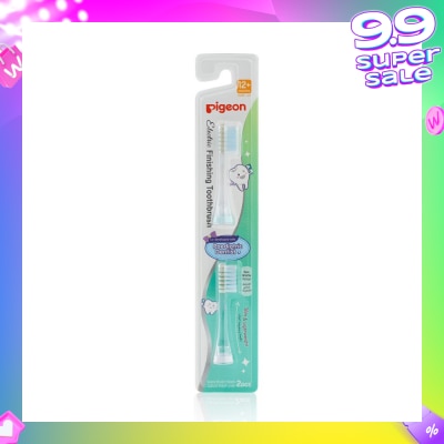 PIGEON Electric Finishing Toothbrush Spare Brush Head (For 12 months Above) 2s