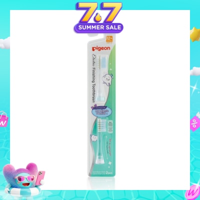 PIGEON - Electric Finishing Toothbrush Spare Brush Head (For 12 months Above) 2s