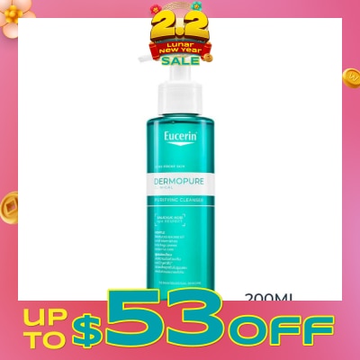 EUCERIN Dermopure Clinical Purifying Cleanser 200ml