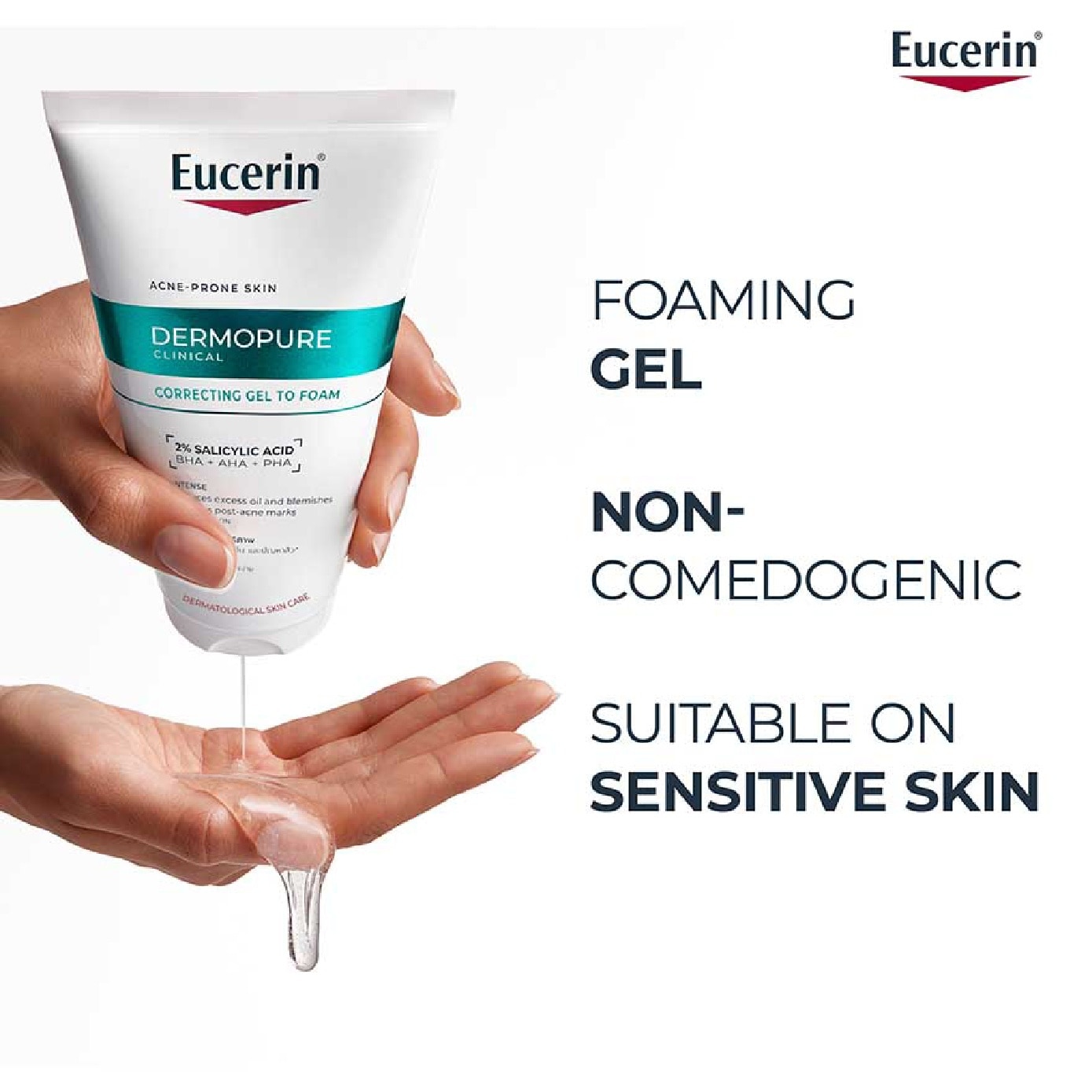 Dermopure Clinical Correcting Gel to Foam Cleanser  150ml