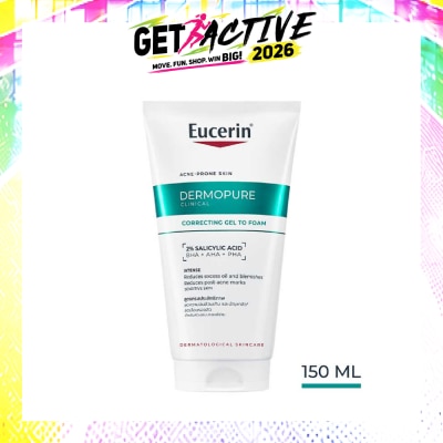 EUCERIN - Dermopure Clinical Correcting Gel to Foam Cleanser 150ml image