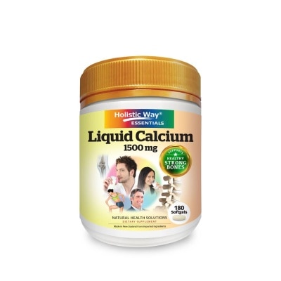 JR LIFE Liquid Calcium 1500mg Softgels 180s