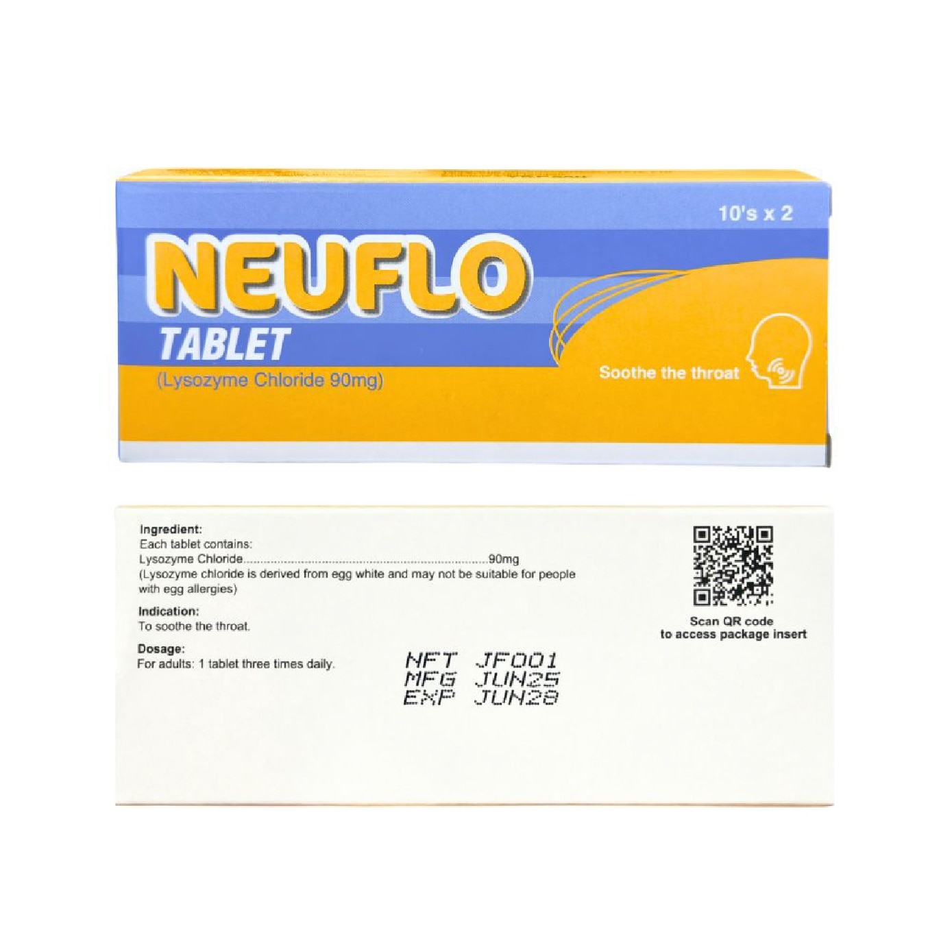 Throat Soothing Tablet 90mg x 20s