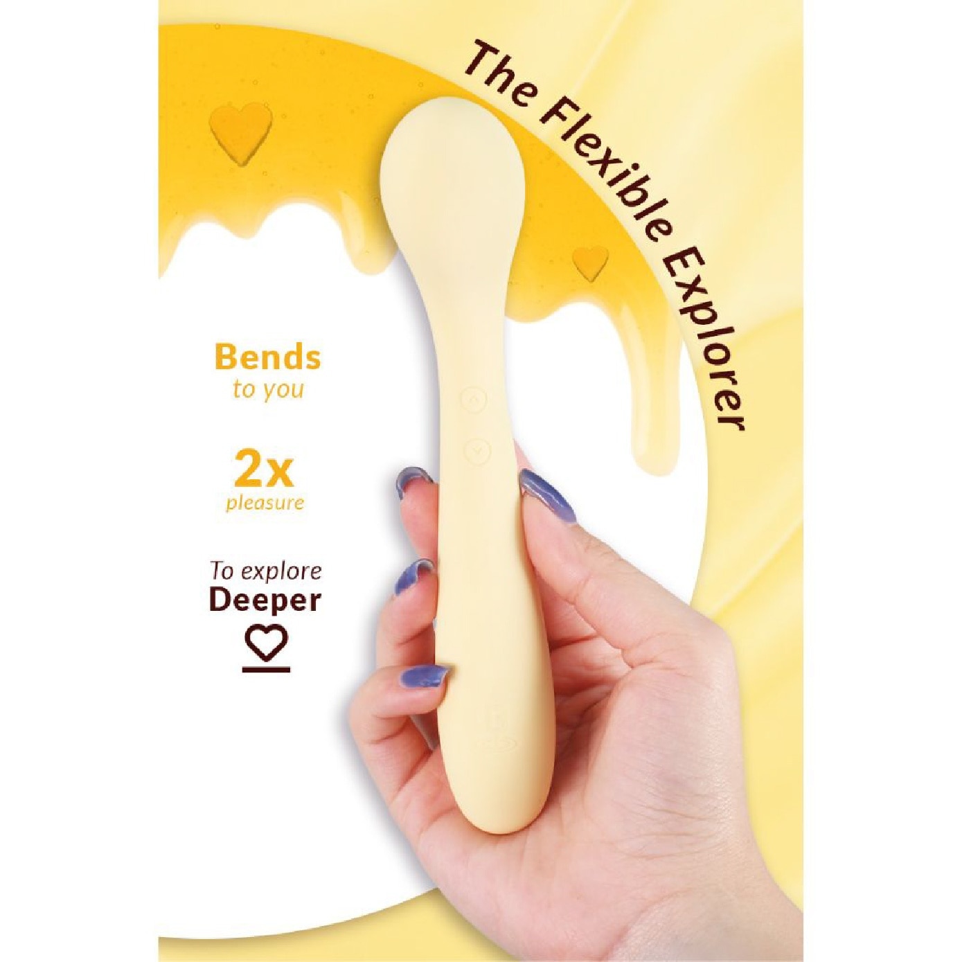 Bendi The Flexible Explorer Dual Motor G‑Spot Vibrator 120g