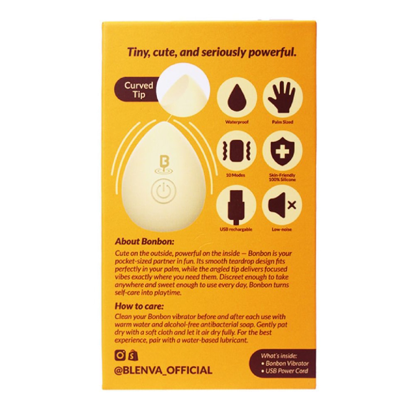 Bonbon The Power Puff Clitoral Vibrator 75g