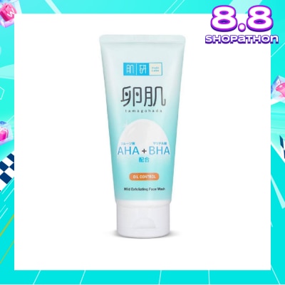 HADA LABO AHA BHA Oil Control Wash(Oil Control With AHA & BHA To Remove Dead Skin Cells Suitable For  Rough, Dull Skin)  130g