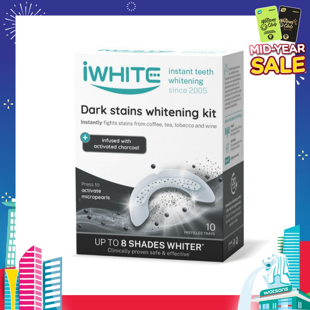 iWhite Instant Dark Stains Teeth Whitening Kit 10’s