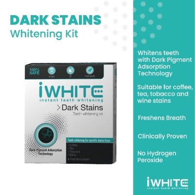 IWHITE iWhite Instant Dark Stains Teeth Whitening Kit 10’s