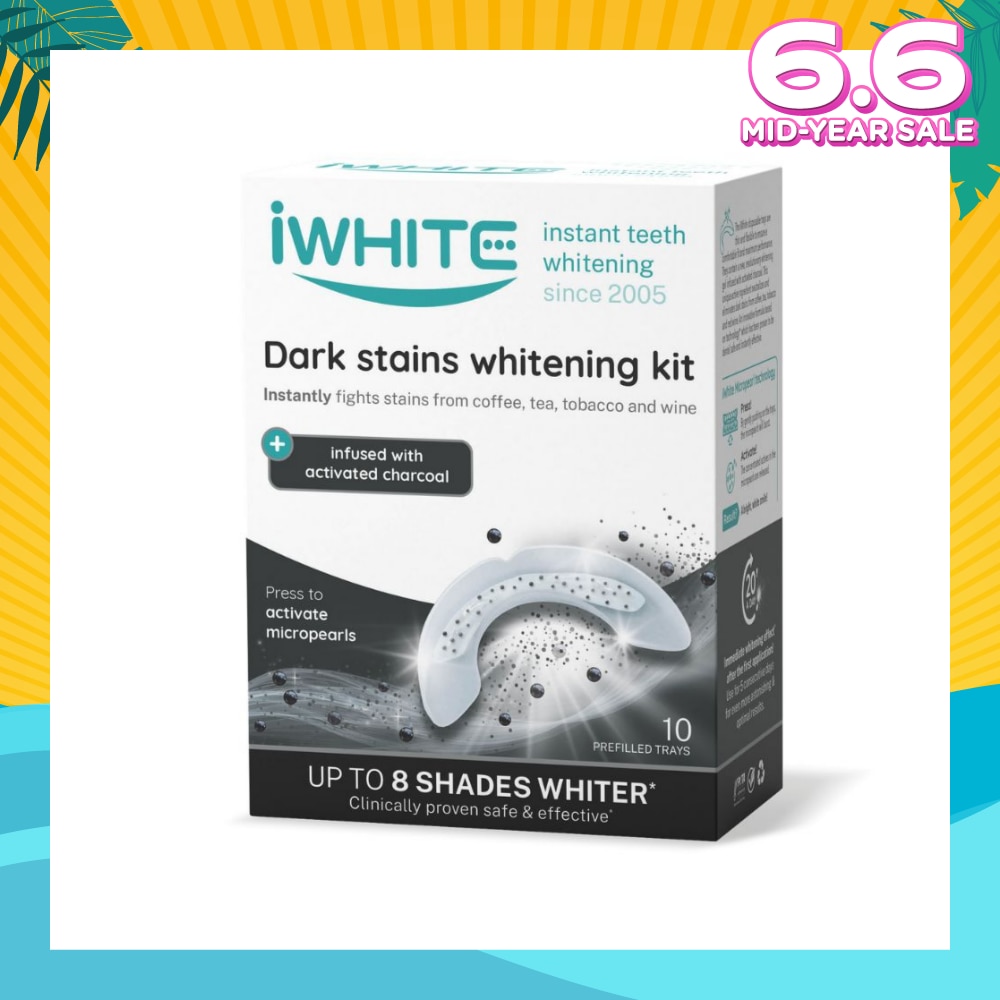 iWhite Instant Dark Stains Teeth Whitening Kit 10’s
