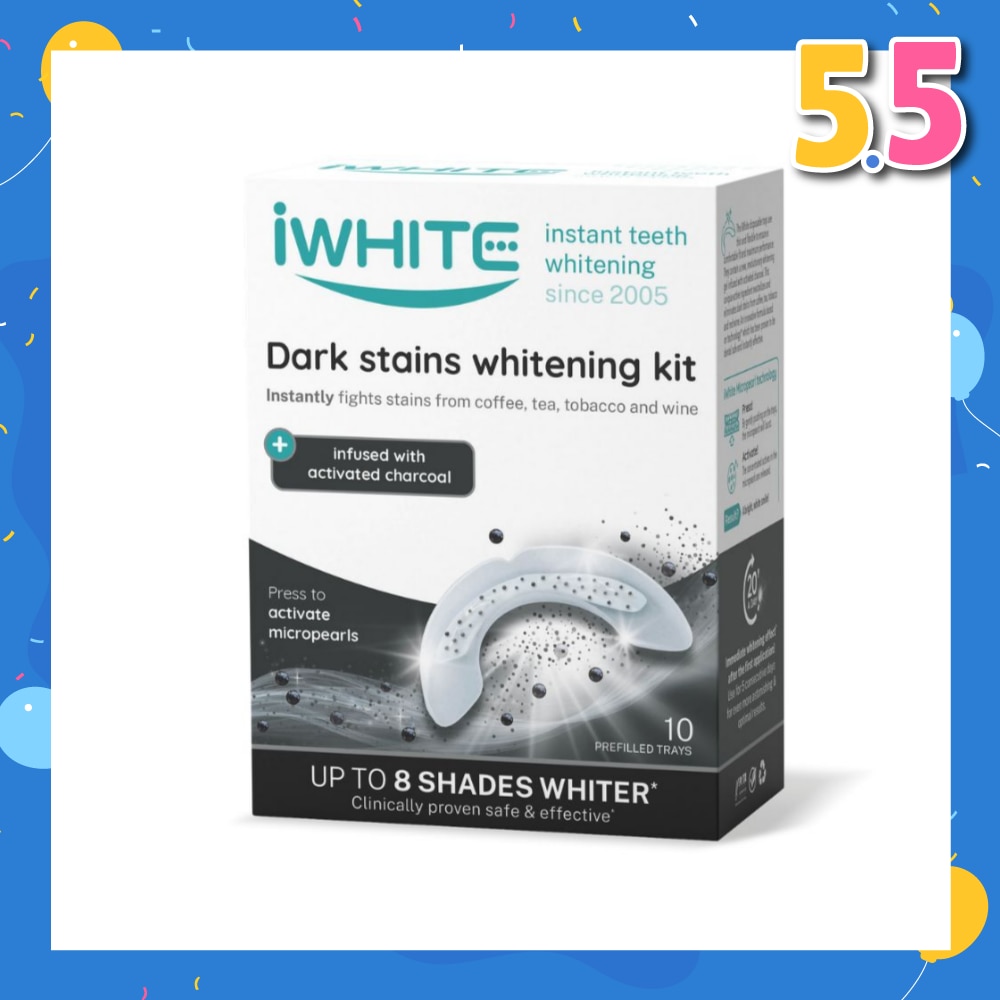 iWhite Instant Dark Stains Teeth Whitening Kit 10’s