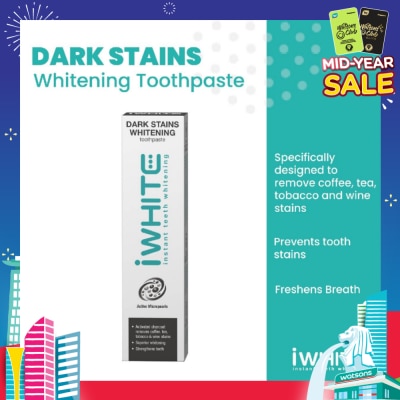 IWHITE Instant Dark Stains whitening toothpaste 75ml