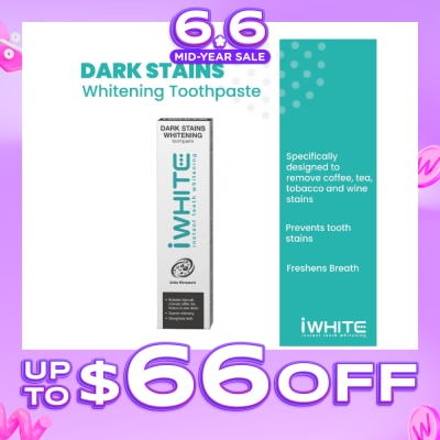 IWHITE - Instant Dark Stains whitening toothpaste 75ml
