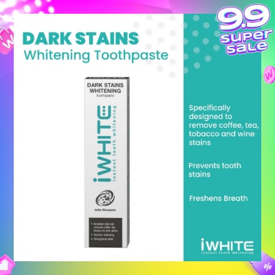 IWHITE Instant Dark Stains whitening toothpaste 75ml