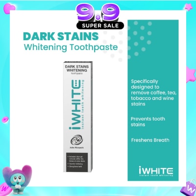IWHITE - Instant Dark Stains whitening toothpaste 75ml image