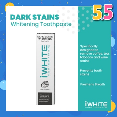 IWHITE Instant Dark Stains whitening toothpaste 75ml