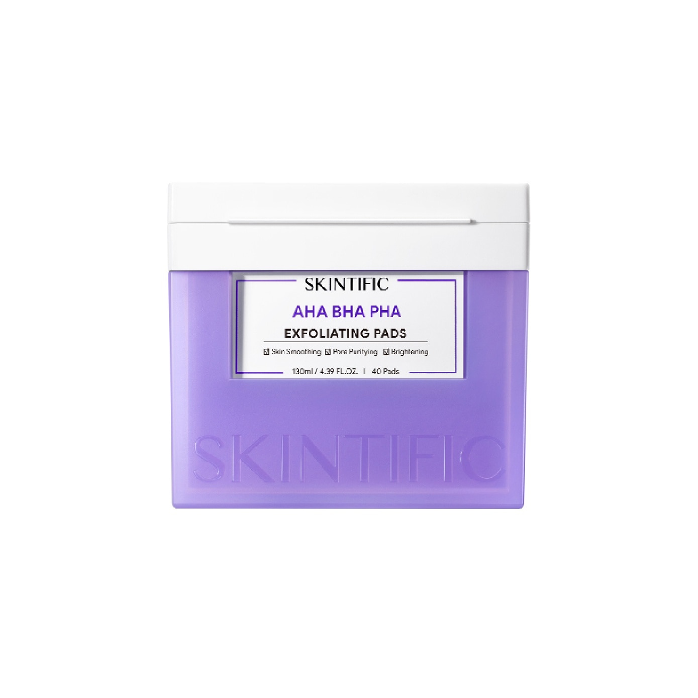 AHA BHA PHA Exfoliating Toner Pads 40s image