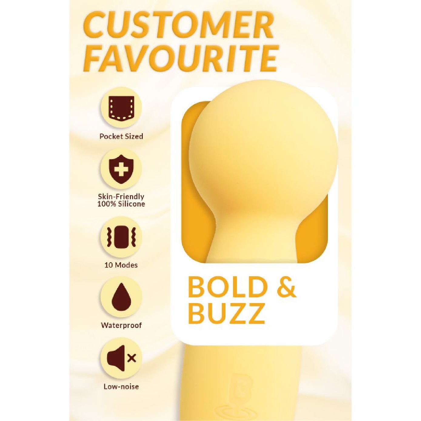 Bloomi The Petite Wonder Mini Vibrating Wand 65g