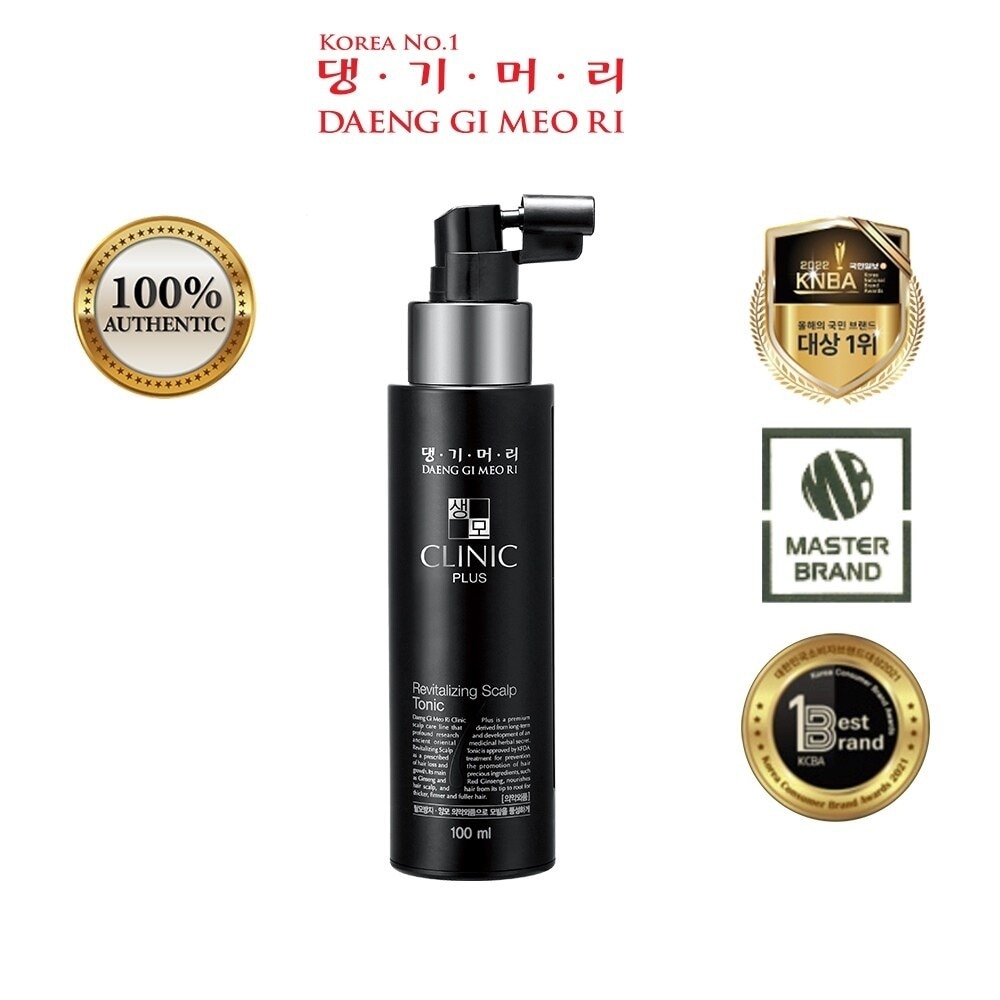 Clinic Plus Revitalizing Scalp Tonic (Anti-Hairloss + Anti-Dandruff + Grey Hair Prevention) 100ml