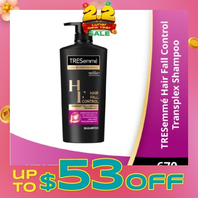 TRESEMME Hairfall Control Transplex Shampoo 670ml