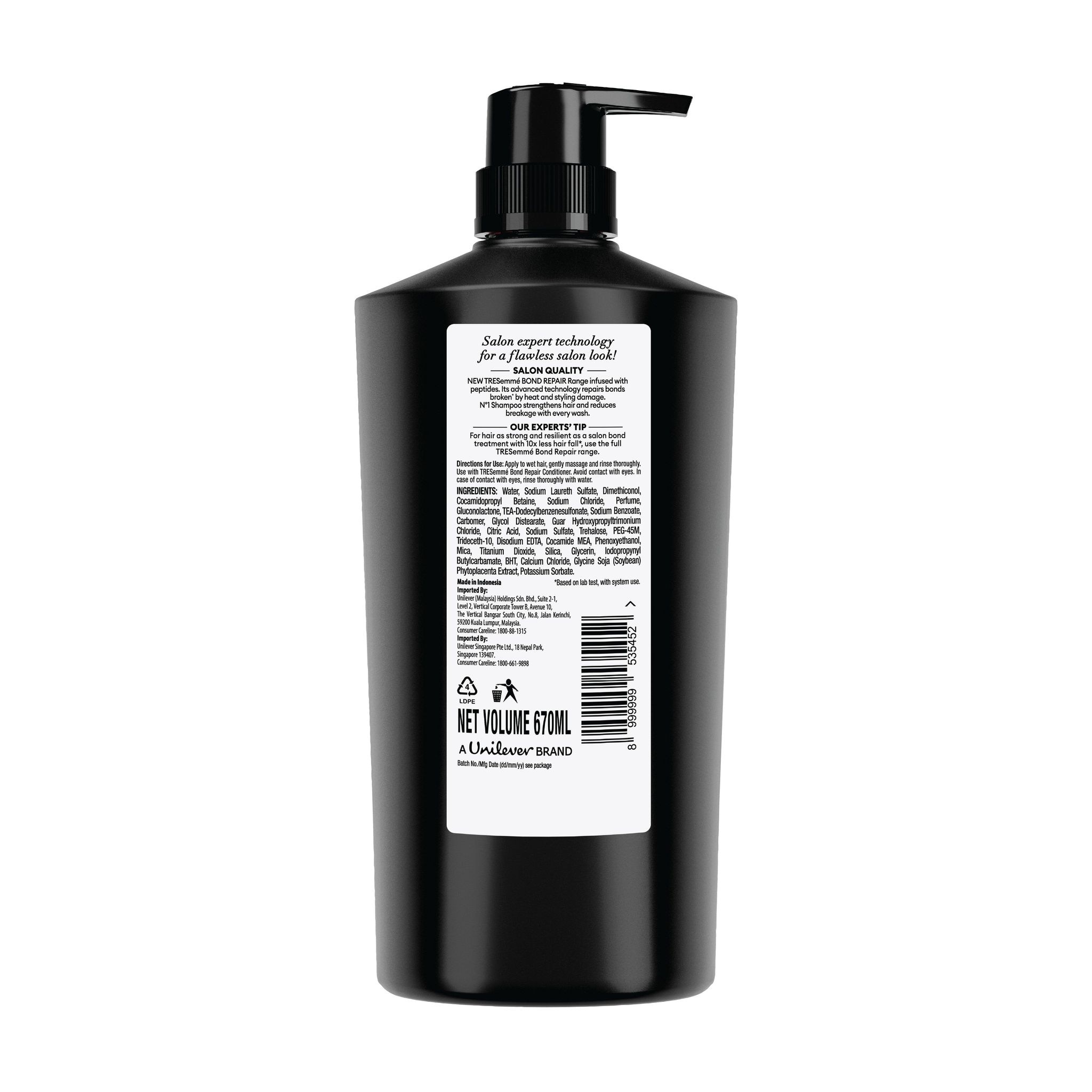 Hairfall Control Transplex Shampoo 670ml