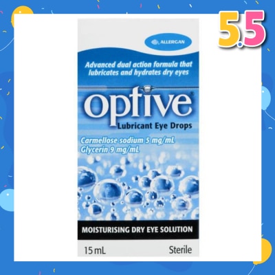 OPTIVE Lubricant Eye Drops 15ml