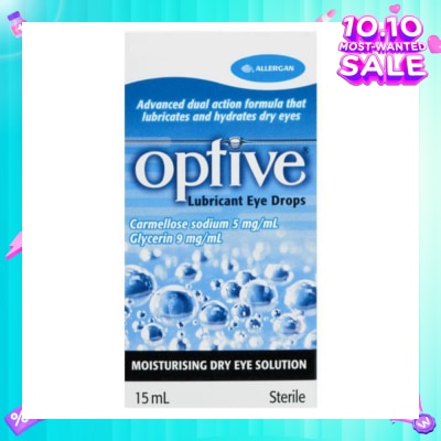 OPTIVE Lubricant Eye Drops 15ml