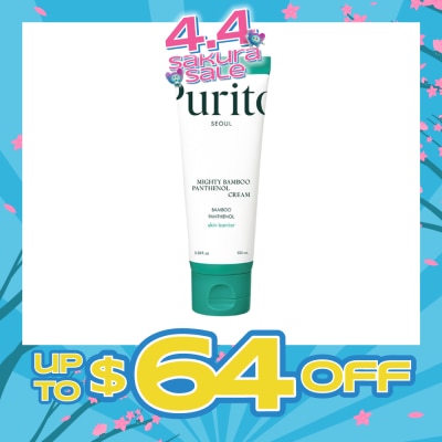 PURITO SEOUL - Mighty Bamboo Panthenol Cream 100ml