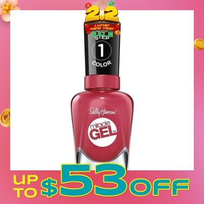 SALLY HANSEN Miracle Gel 256 Proper P-rose 14.7ml (Expiry: Jul`2026)