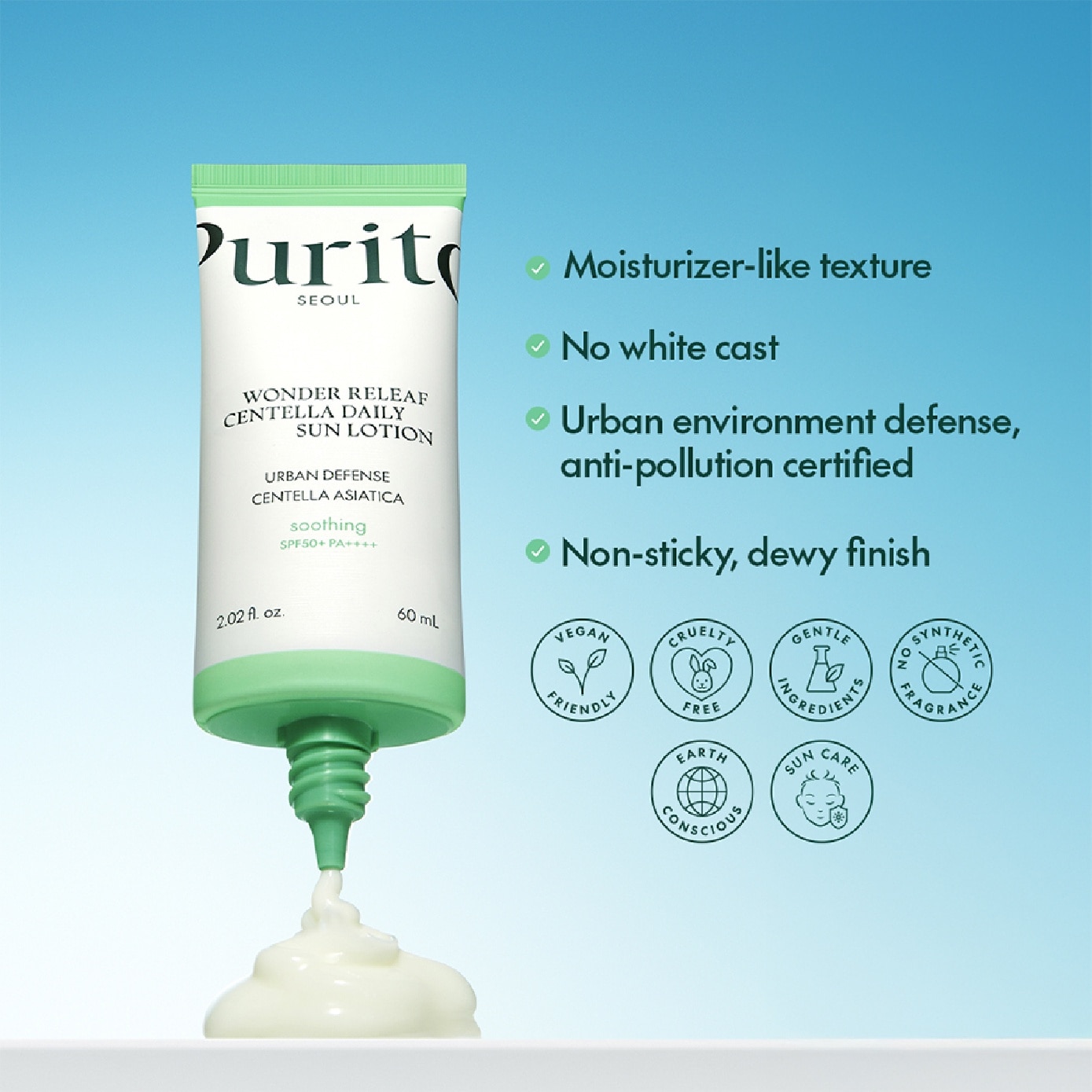 Wonder Releaf Centella Daily Sun Lotion 60ml