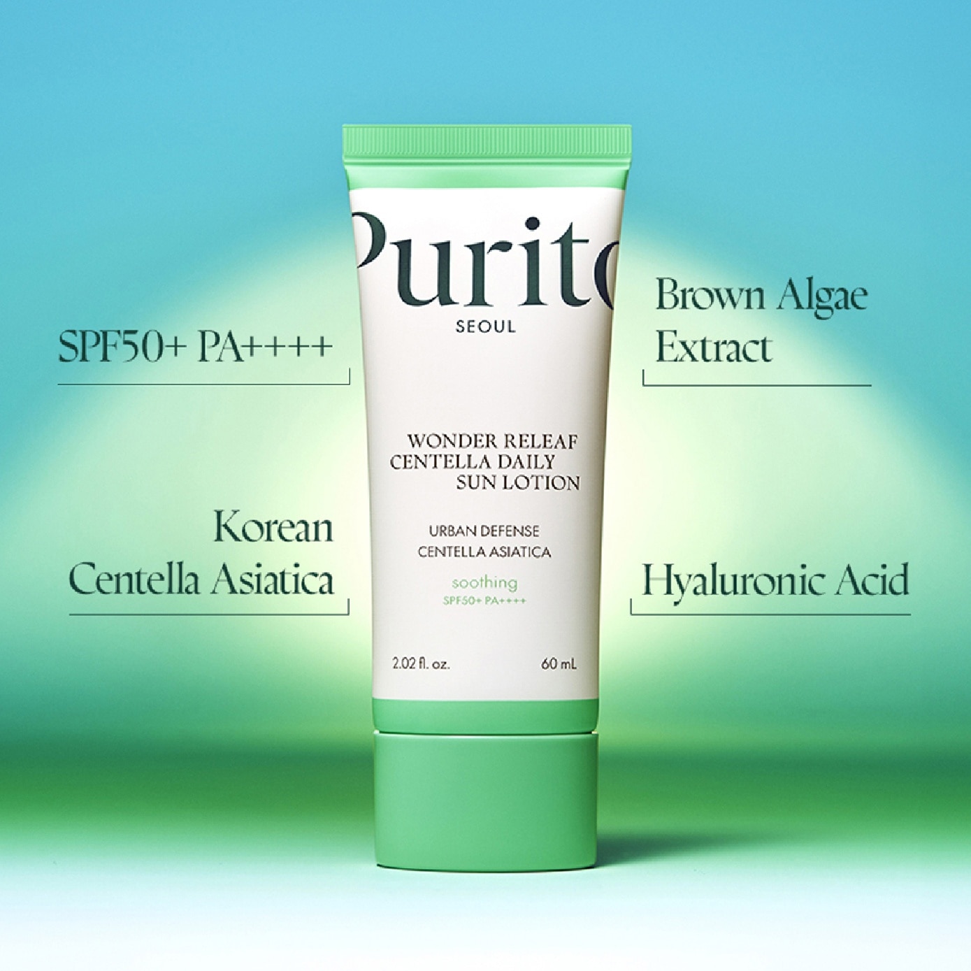 Wonder Releaf Centella Daily Sun Lotion 60ml