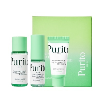 PURITO SEOUL - Wonder Releaf Centella Unscented Mini Kit 1s