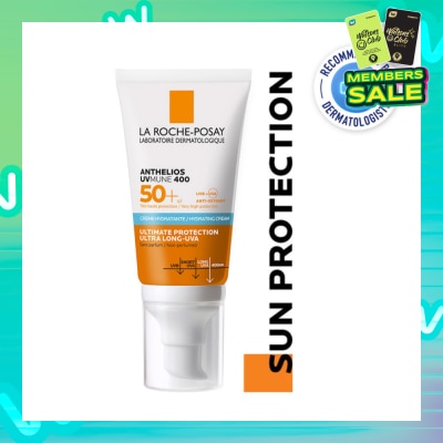 LA ROCHE-POSAY Anthelios Ultra Cream SPF50+ (Broad Spectrum 0% Fragrance Face Sunscreen for Dry Skin) 50ml