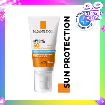 LA ROCHE-POSAY Anthelios Ultra Cream SPF50+ (Broad Spectrum 0% Fragrance Face Sunscreen for Dry Skin) 50ml