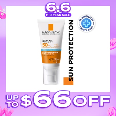 LA ROCHE-POSAY - Anthelios Ultra Cream SPF50+ (Broad Spectrum 0% Fragrance Face Sunscreen for Dry Skin) 50ml