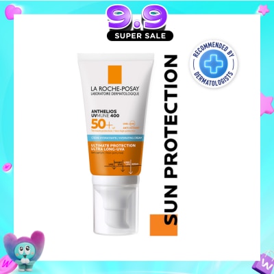 LA ROCHE-POSAY - Anthelios Ultra Cream SPF50+ (Broad Spectrum 0% Fragrance Face Sunscreen for Dry Skin) 50ml image