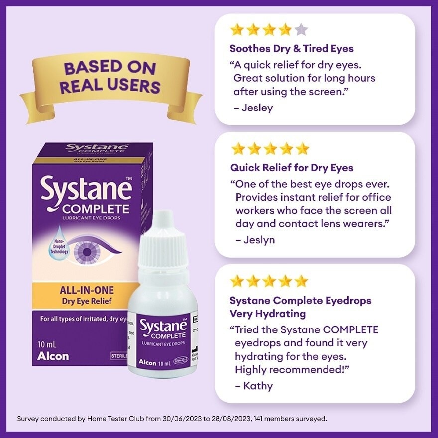 Systane Complete All-in-One Lubricant Eye Drops 10ml