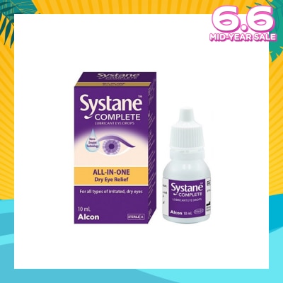 ALCON Systane Complete All-in-One Lubricant Eye Drops 10ml