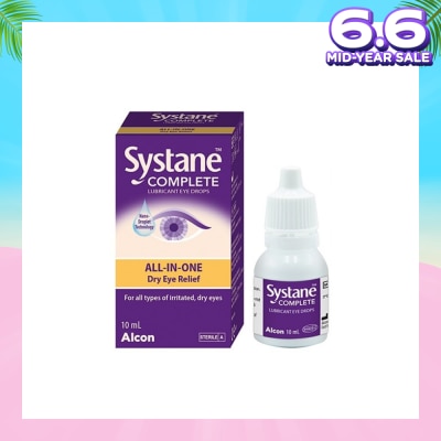 ALCON Systane Complete All-in-One Lubricant Eye Drops 10ml