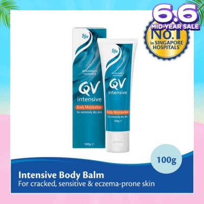 EGO QV Intensive Body Moisturiser (Intensive Body Balm For Cracked + Sensitive & Eczema-Prone Skin) 100g
